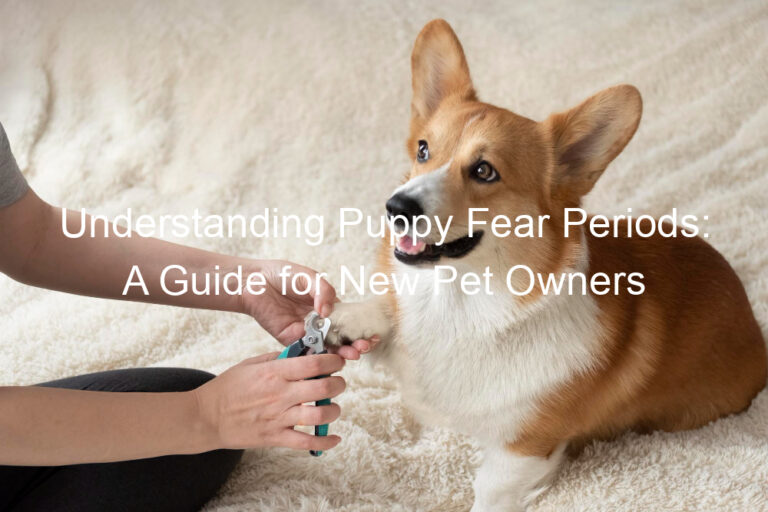 Understanding Puppy Fear Periods: A Guide for New Pet Owners